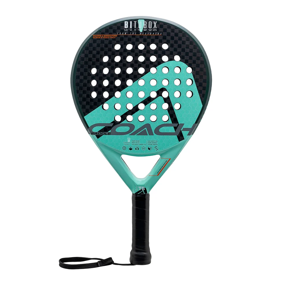 Raquete de padel Paddle Coach Bitubox 12K 2025