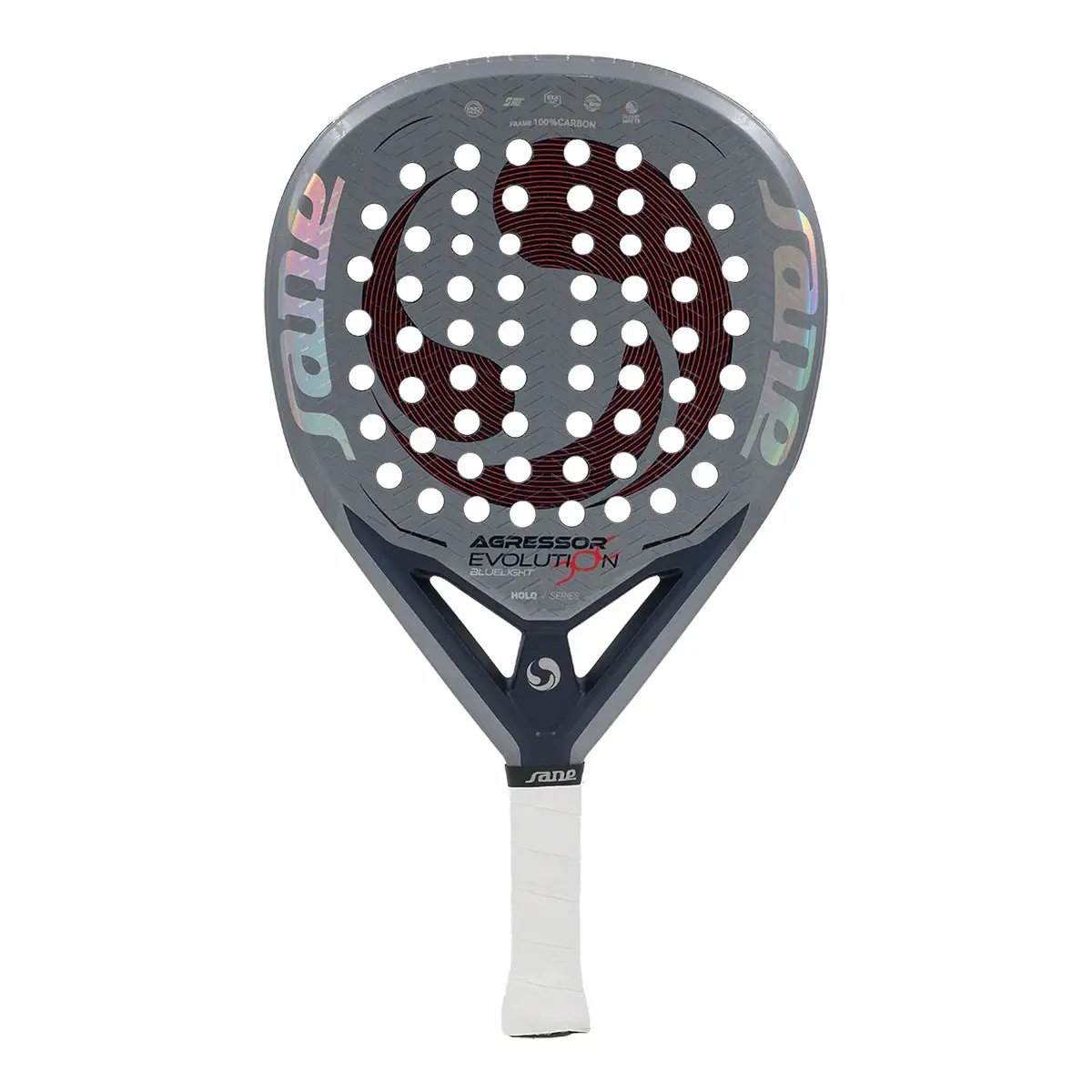 Raquete de padel Sane Agressor Bluelight