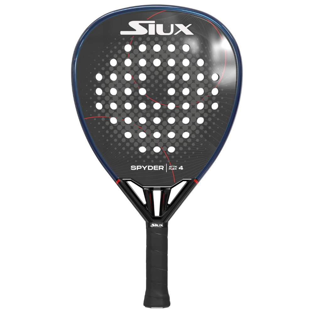 Raquete de padel Siux Spyder 4 Attack Flex 2025