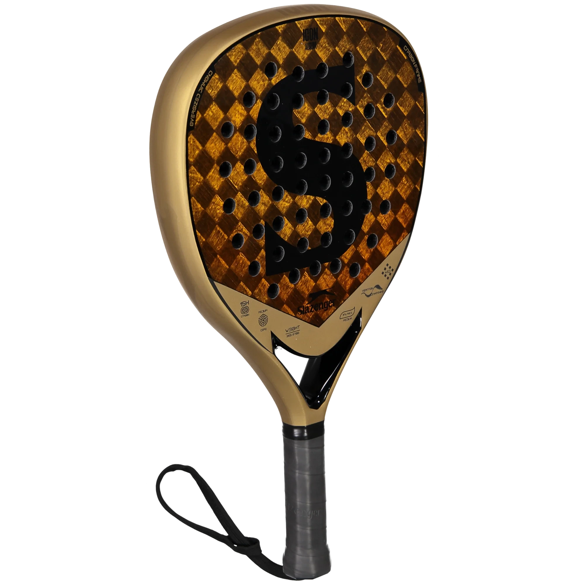 Raquete de padel Slazenger Metal Series Icon Aurum, foto 2