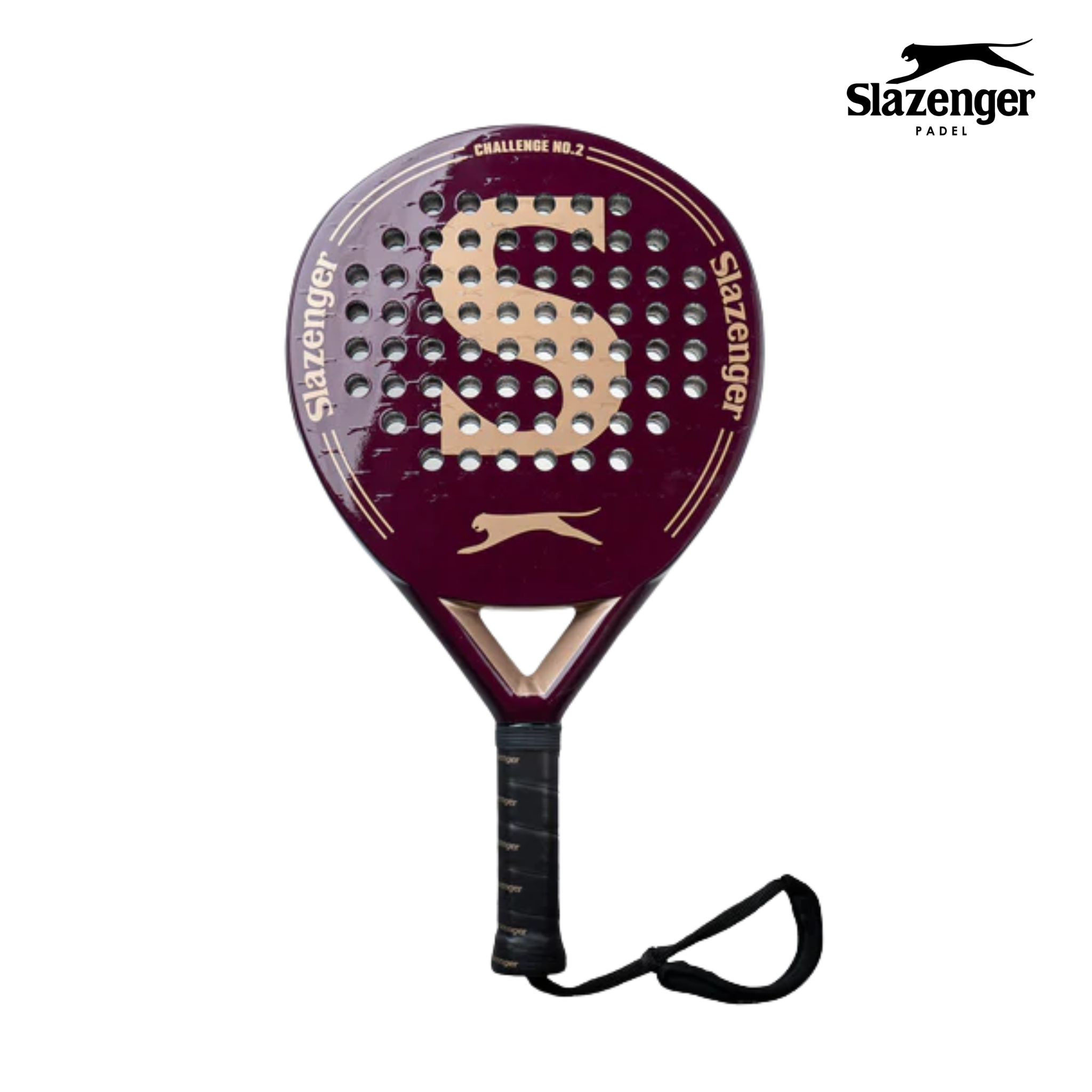 Raquete de padel Slazenger Challenge NO.2 Burgundy