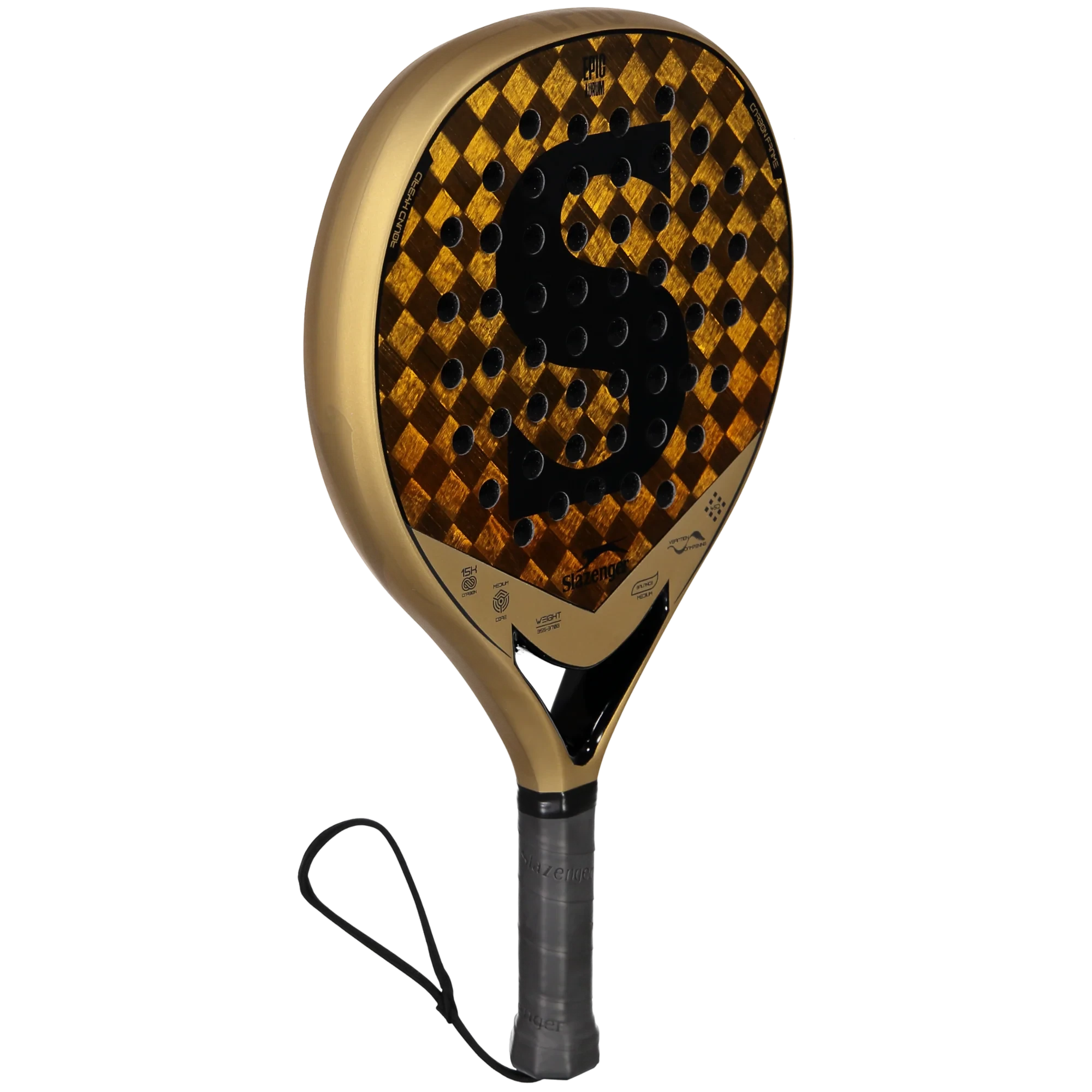 Raquete de padel Slazenger Metal Series Epic Aurum, foto 2