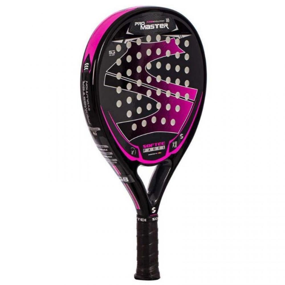 Raquete de padel Softee Pro Master Evolution Fuchsia