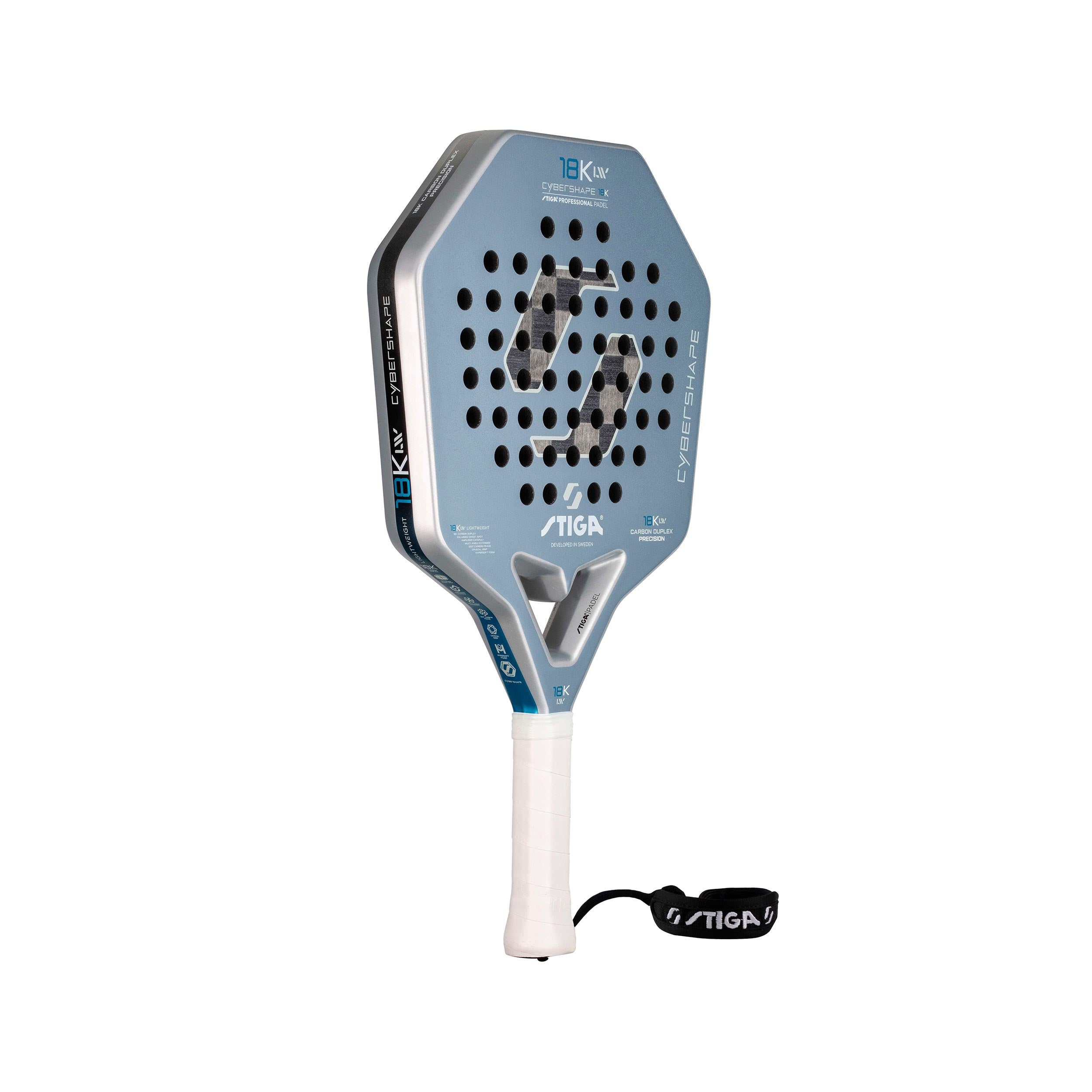 Raquete de padel Stiga 18K LW 2 Cybershape, foto 2