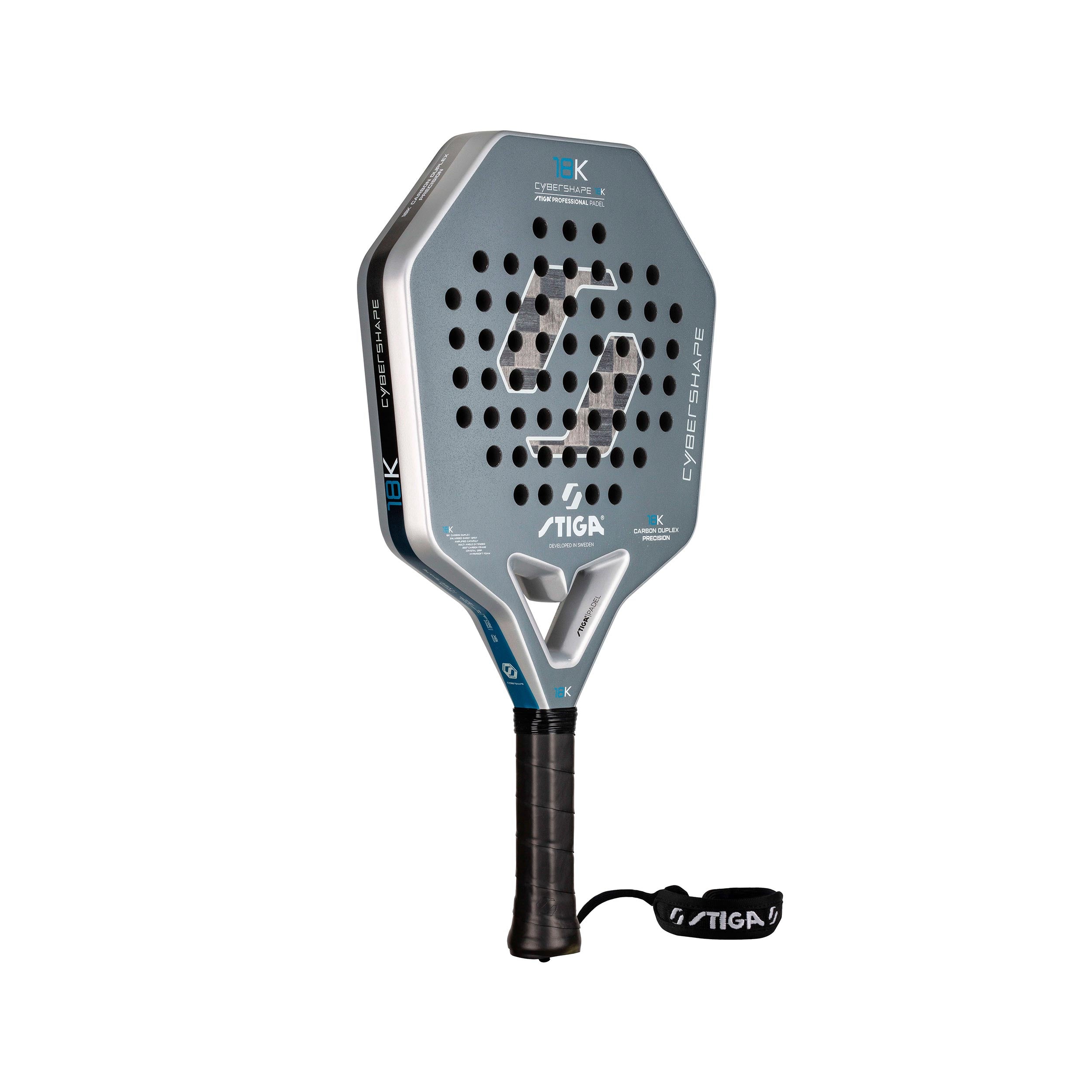 Raquete de padel Stiga 18K 2 Cybershape, foto 2