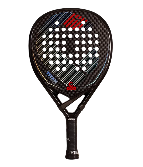 Raquete de padel Vibora 3K Black 2026