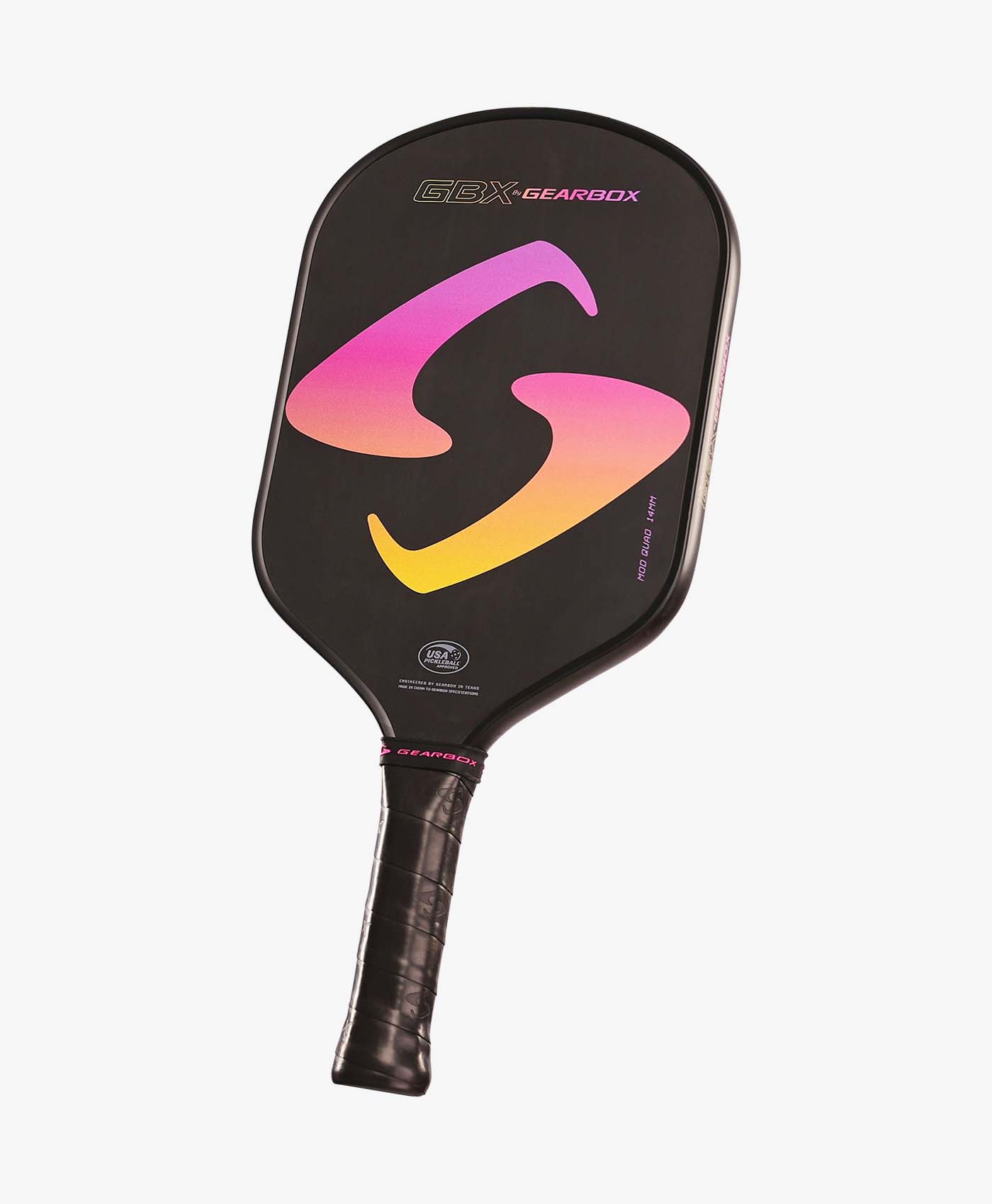 Raquete de pickleball Gearbox GBX14 ModQuad 14mm