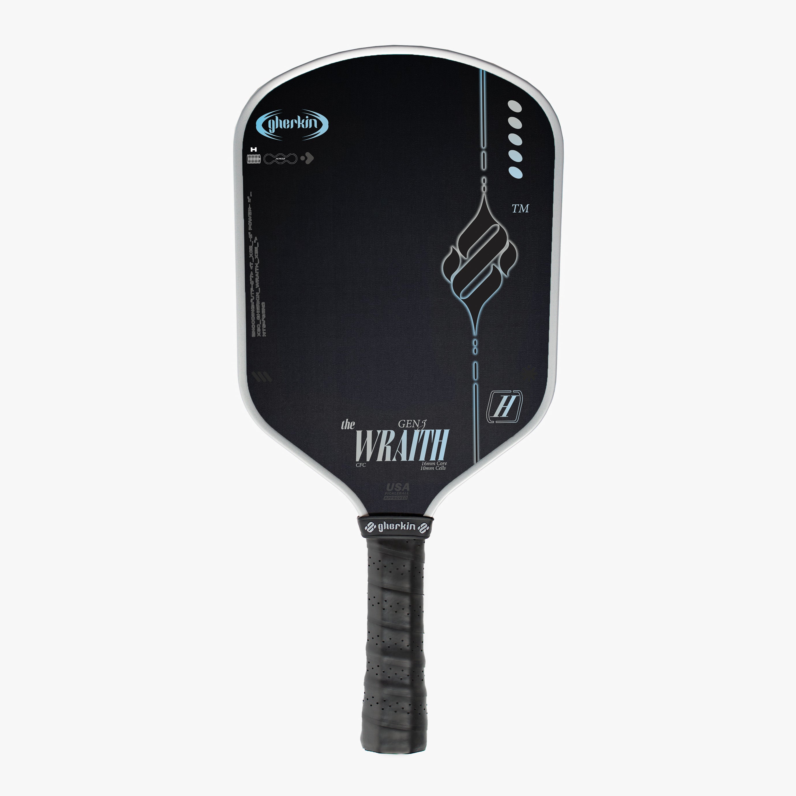 Gherkin Wraith H pickleball paddle