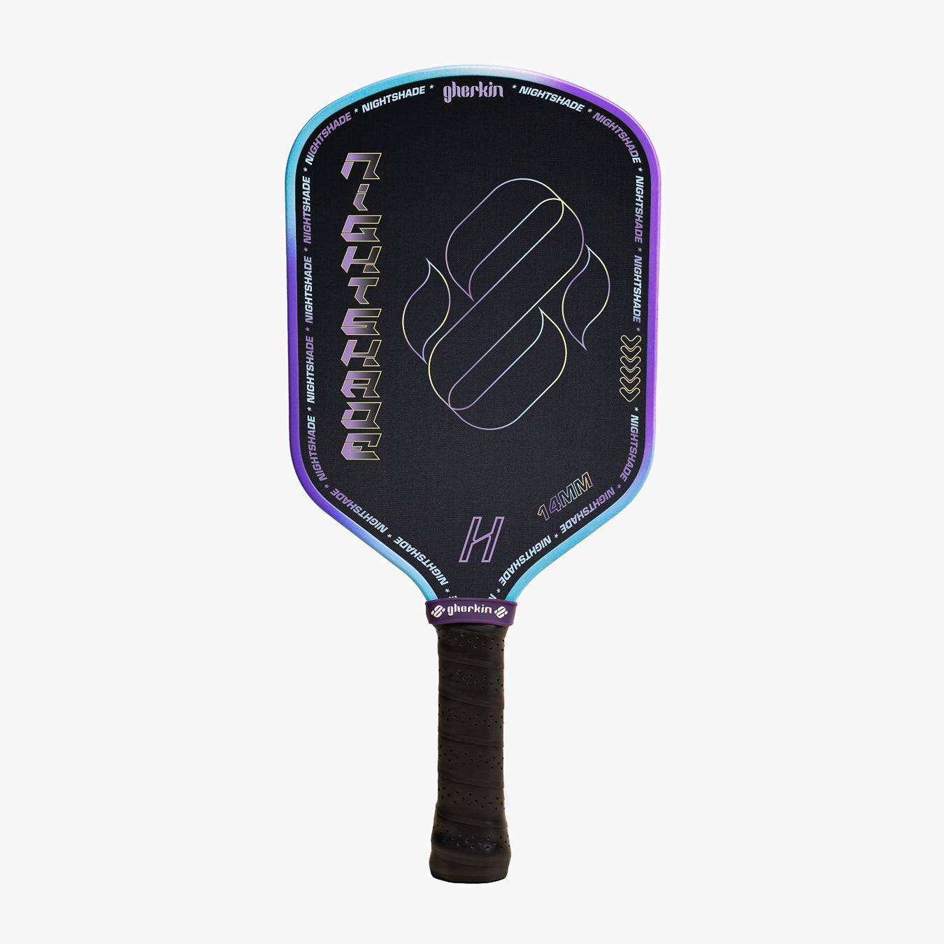 Gherkin Nightshade H 14mm pickleball paddle