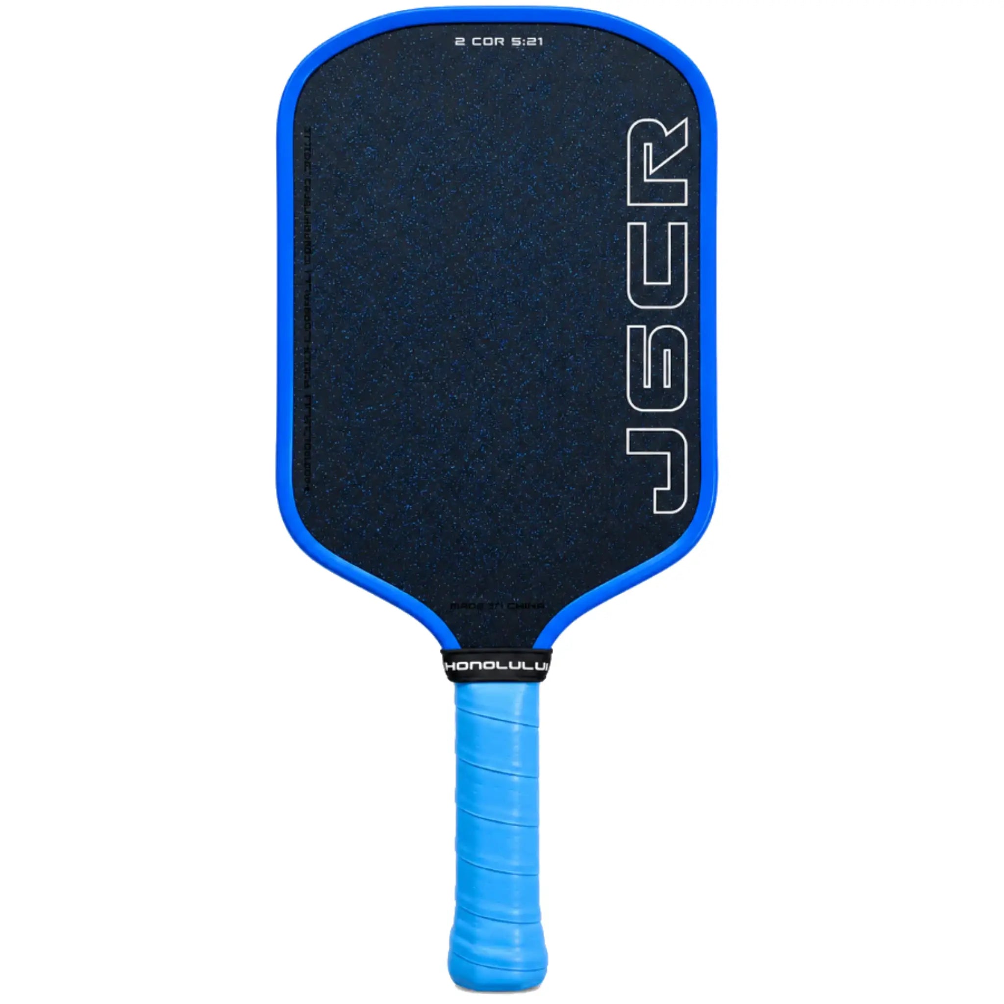 Honolulu J6CR Crystal Blue pickleball paddle