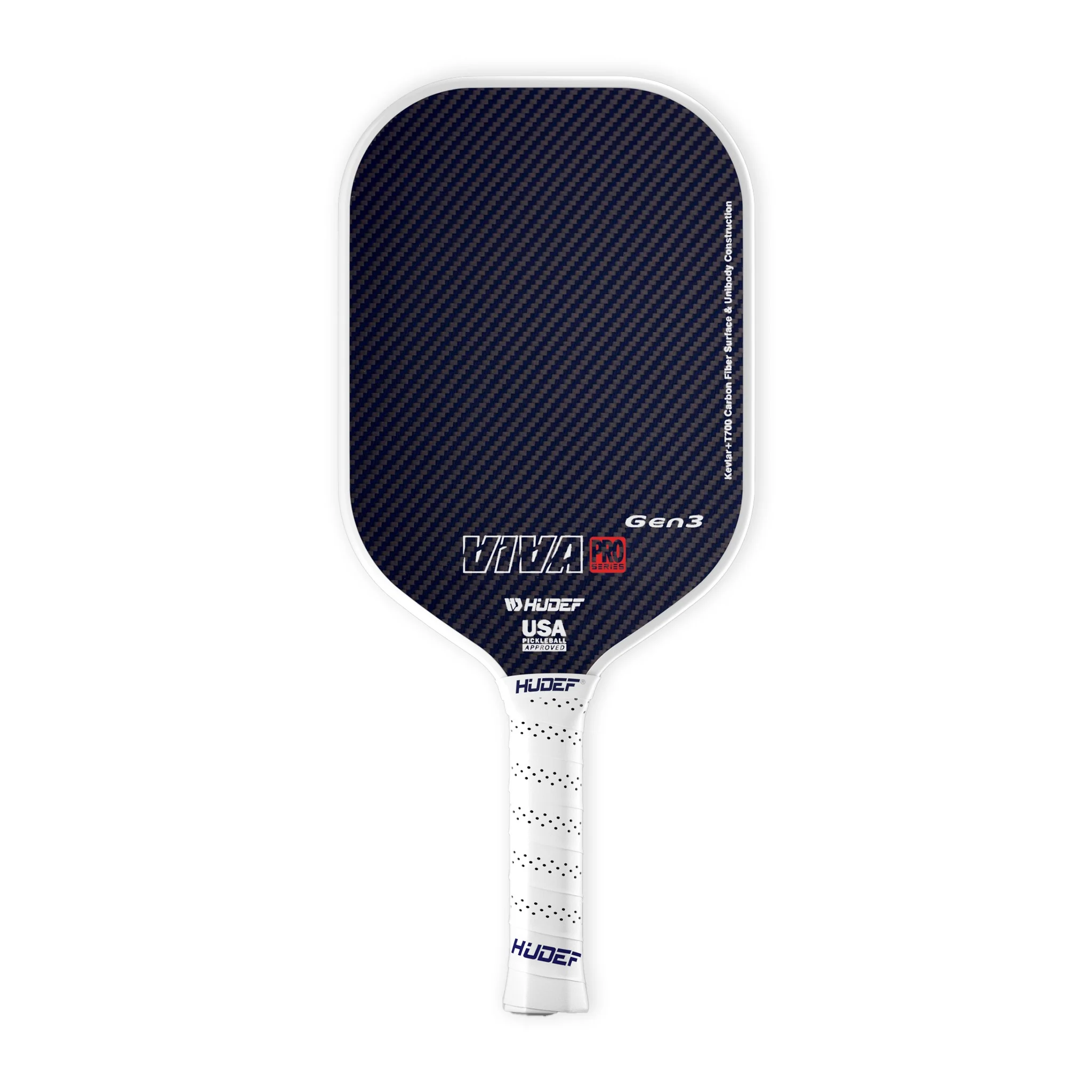 Raquete de pickleball Hudef Viva Pro Elongated Gen 3