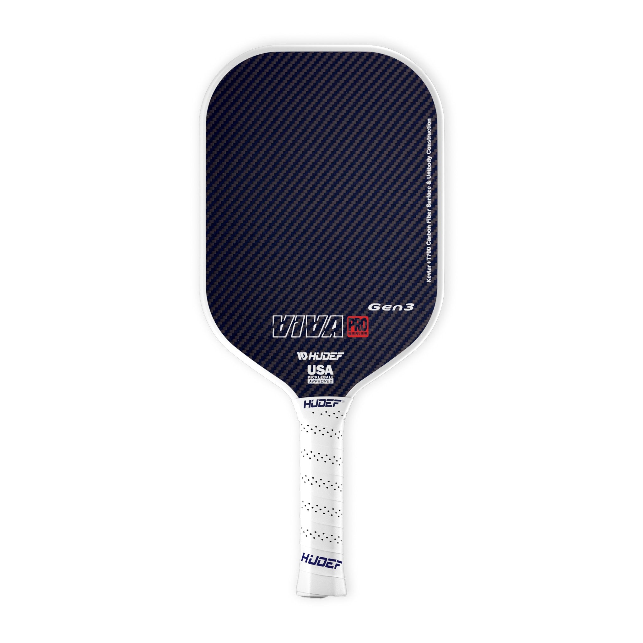 Hudef Viva Pro Gen 3 pickleball paddle