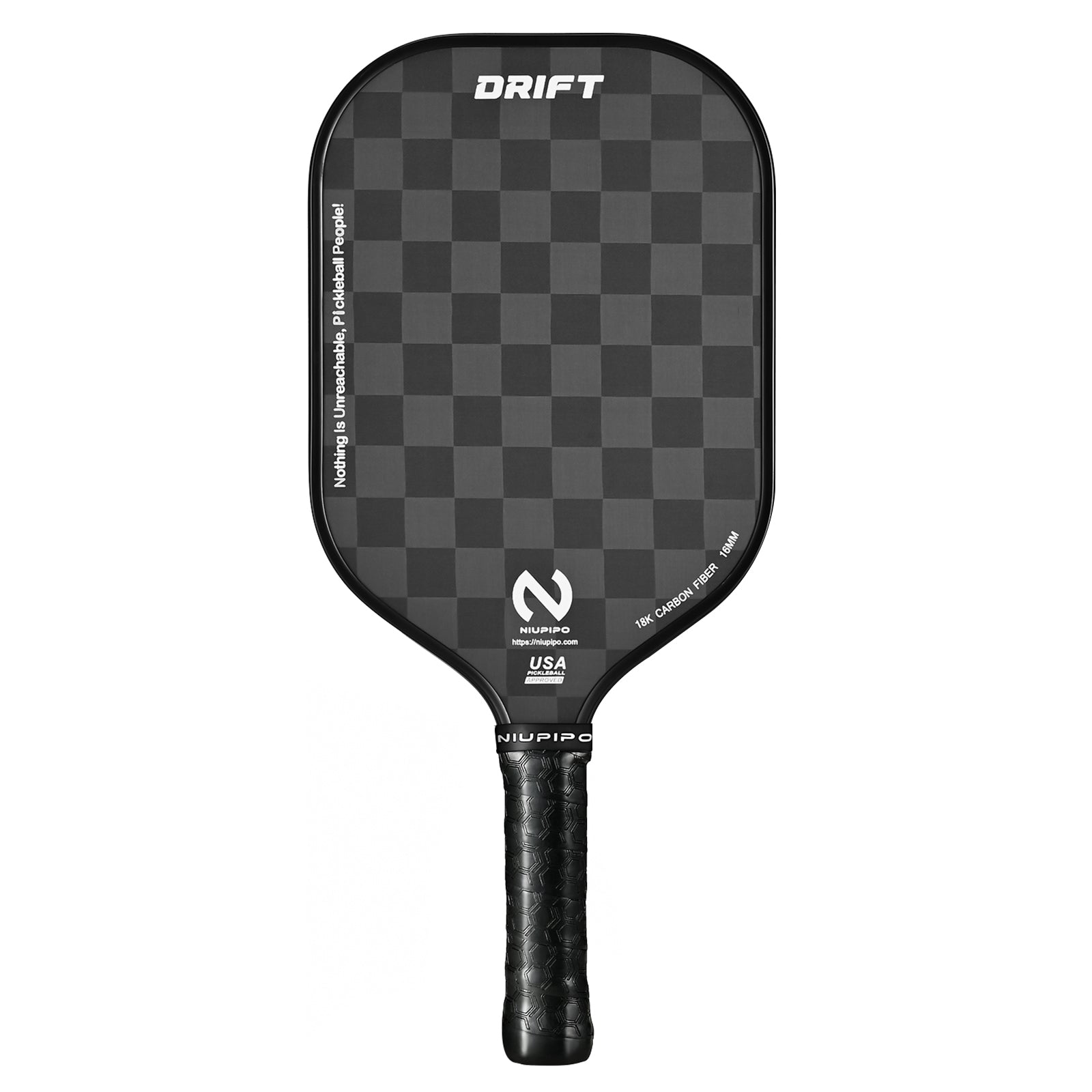 Niupipo Drift 18K Carbon pickleball paddle