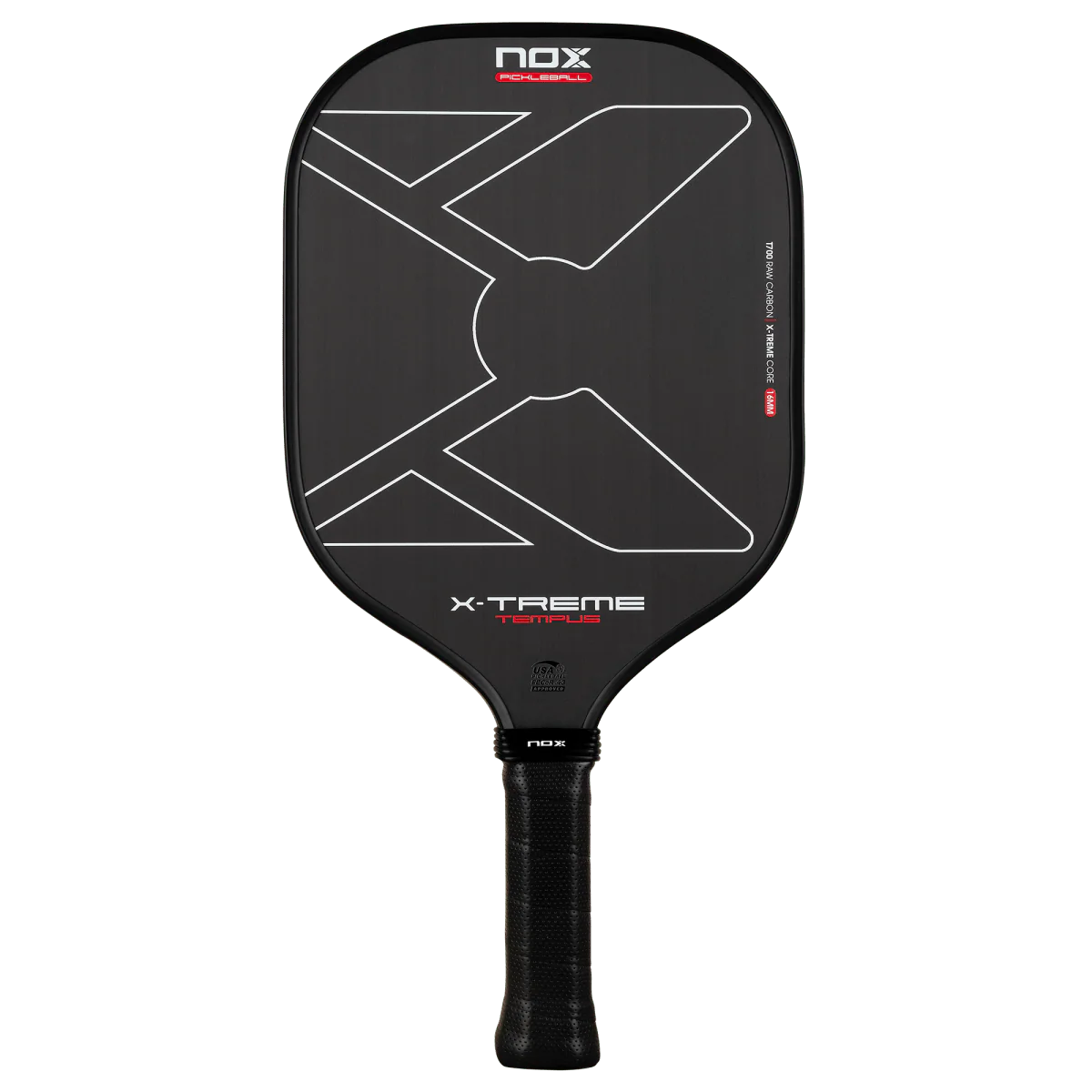 Raquete de pickleball NOX X-Treme Tempus 16mm