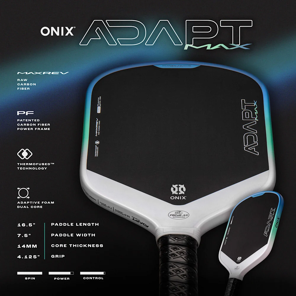Raquete de pickleball Onix Adapt Max, foto 2