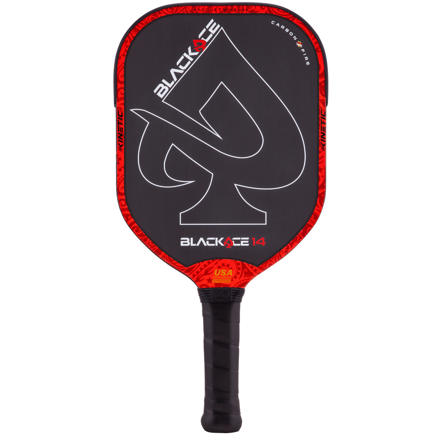 Raquete de pickleball ProKennex Kinetic Black Ace 14
