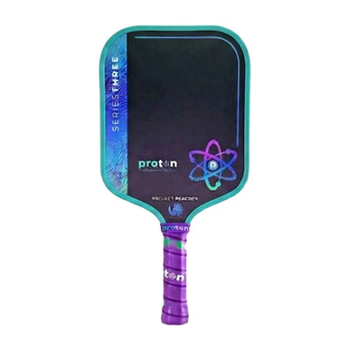 Raquete de pickleball Proton Series Three Project Peacock 15mm Widebody, foto 2