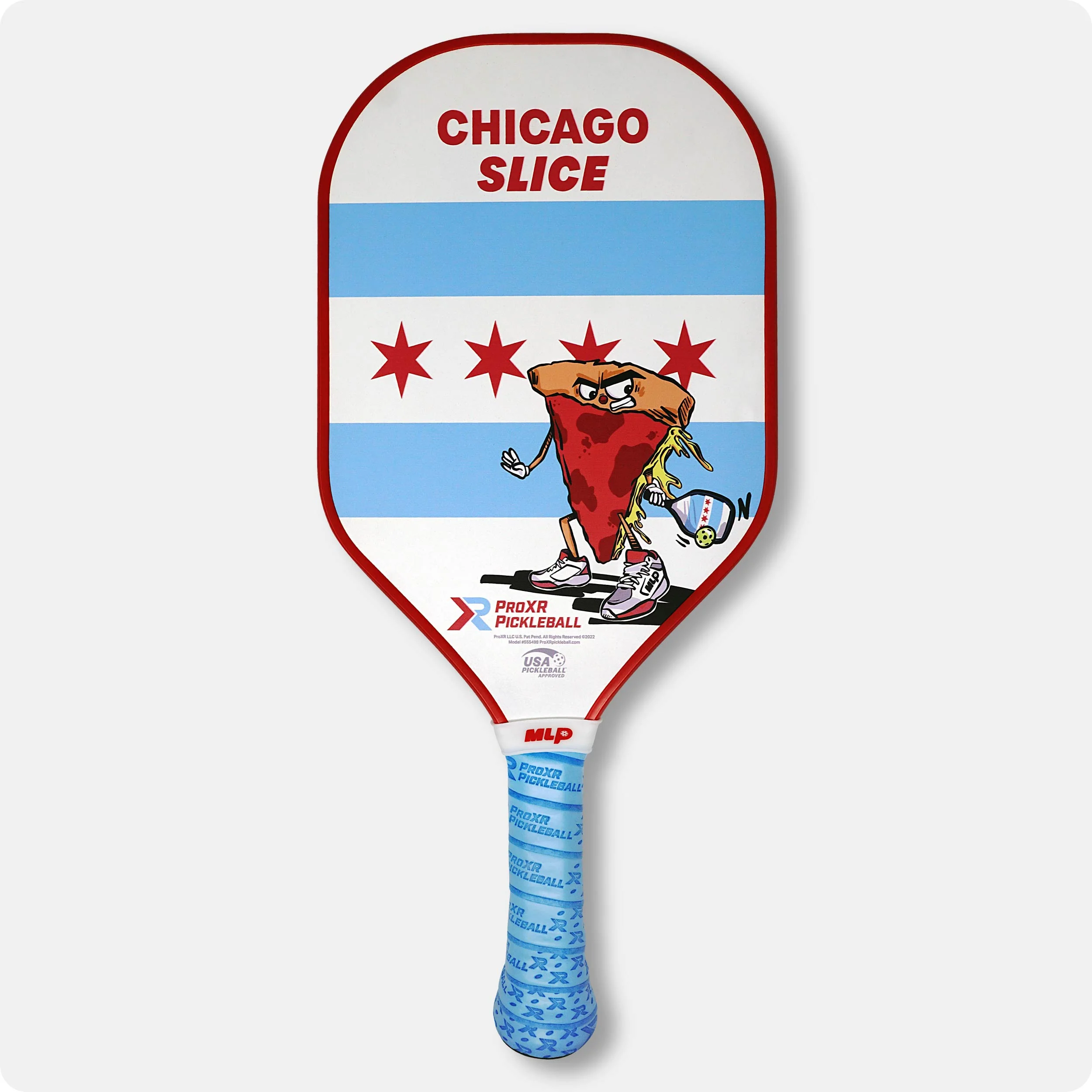 Raquete de pickleball ProXR Chicago Slice Fiberglass