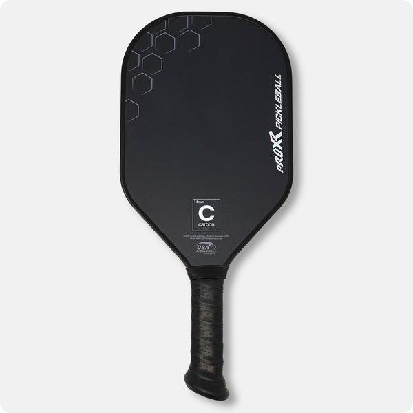 ProXR Raw Carbon 14mm pickleball paddle
