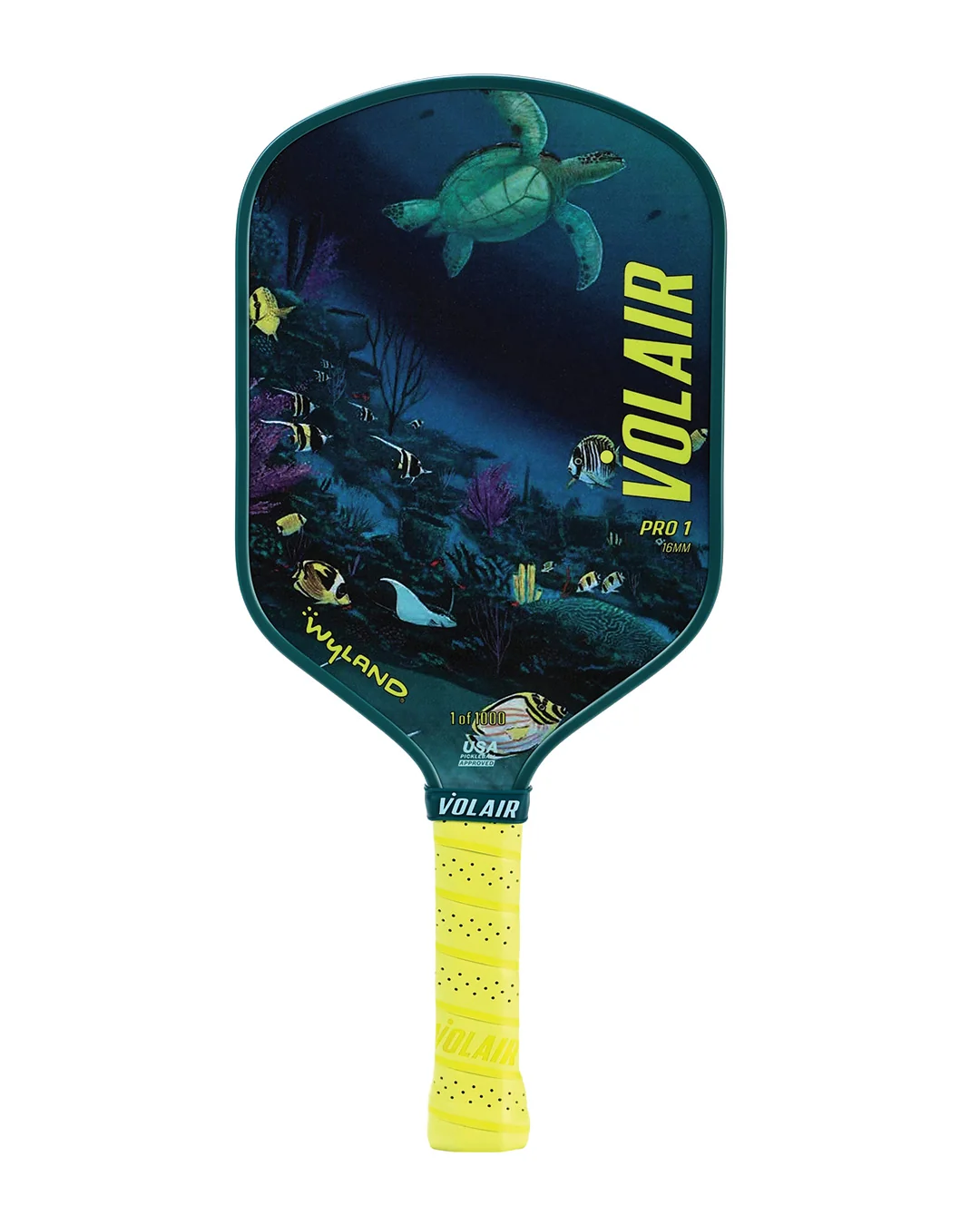Raquete de pickleball Volair Pro 1 Wyland 16mm