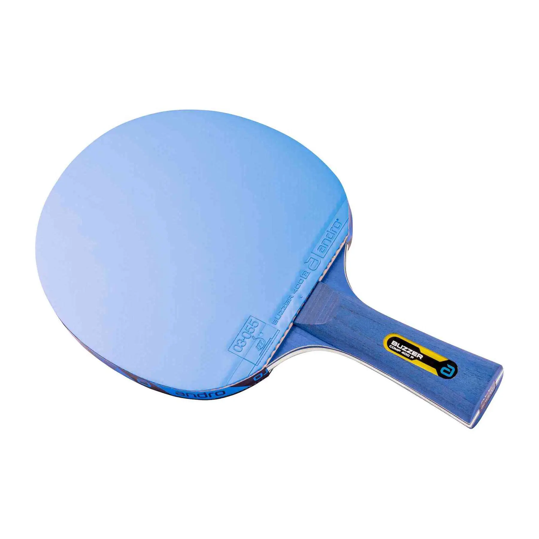 Raquete de tênis de mesa Andro Buzzer Comp 400 R 1 8mm