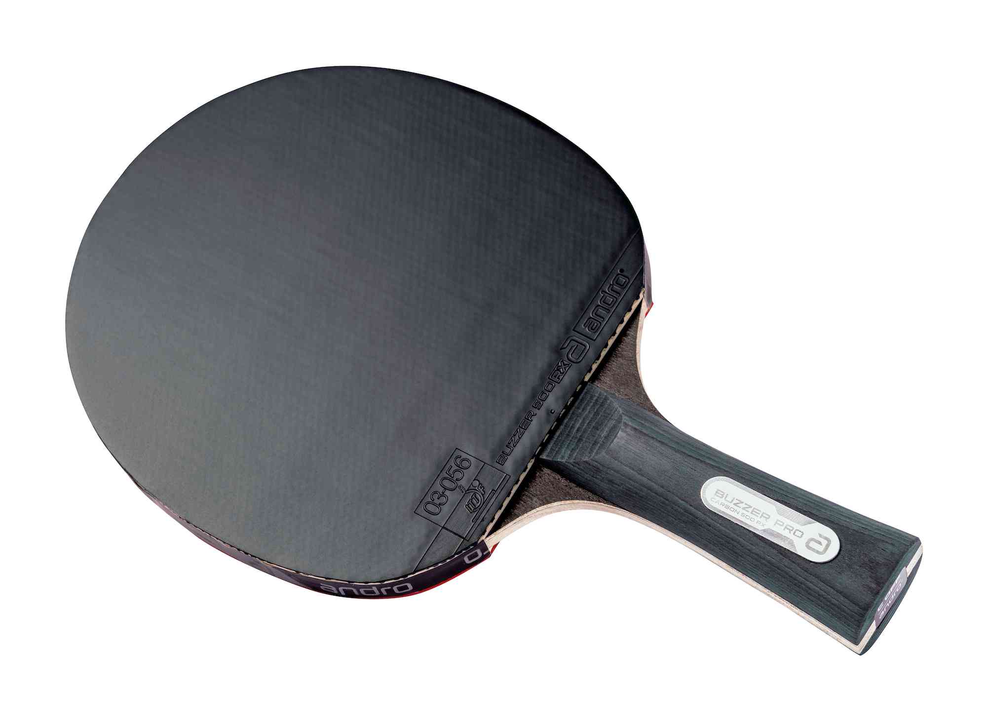 Andro Buzzer Pro Carbon 500 RX table tennis paddle