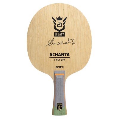 Raquete de tênis de mesa Andro Achanta Legacy OFF