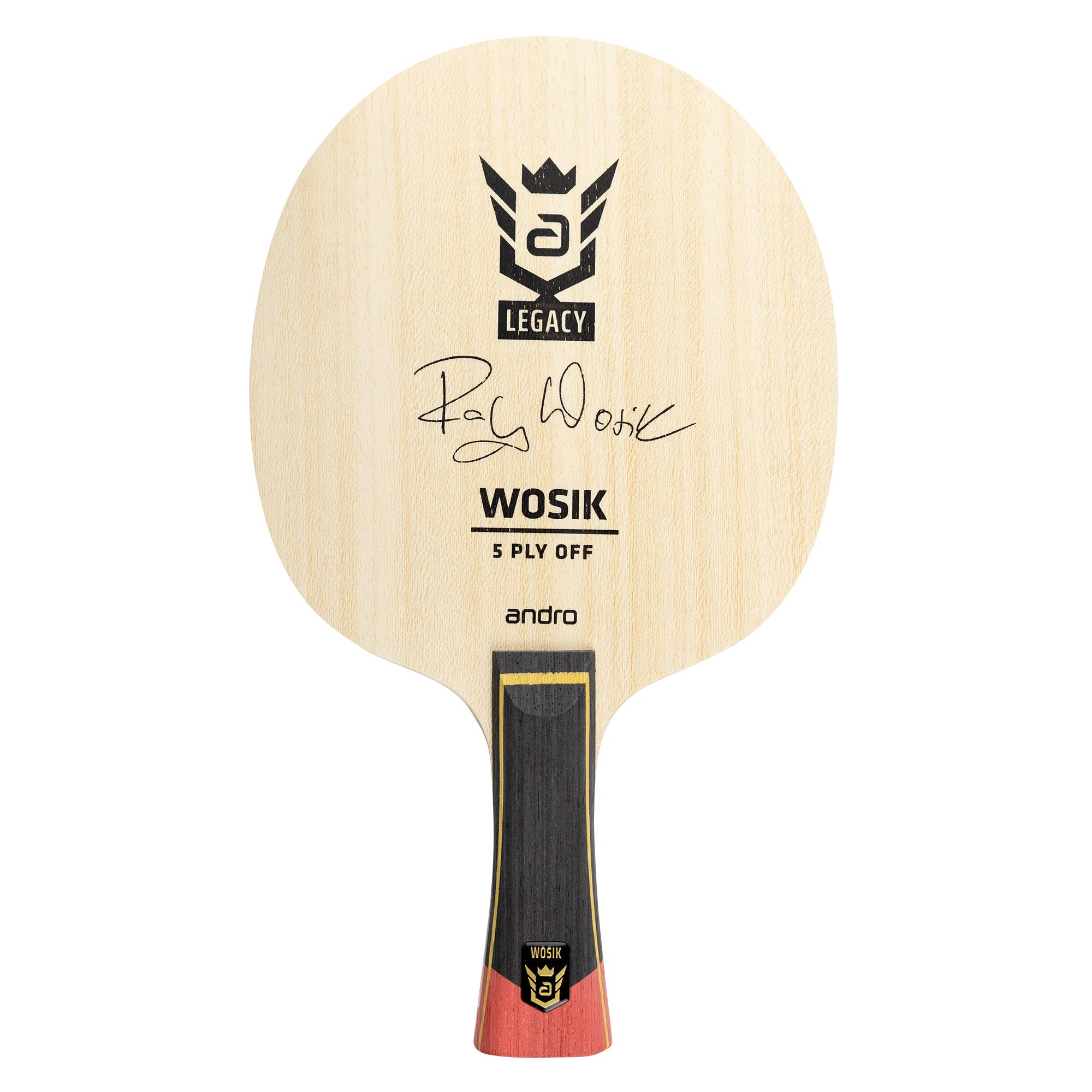 Raquete de tênis de mesa Andro Wosik Legacy OFF