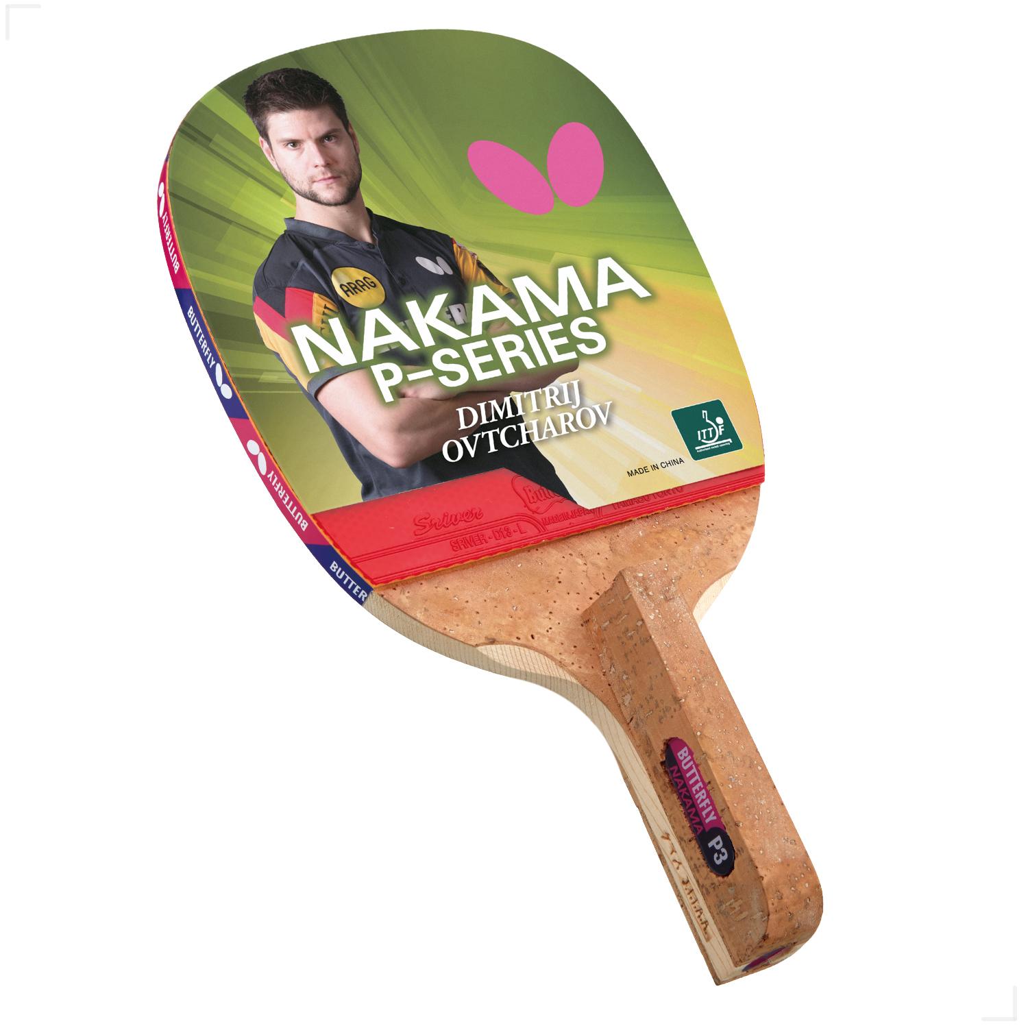 Butterfly Nakama P-3 table tennis paddle
