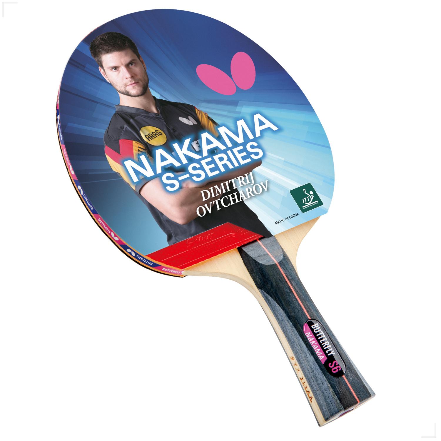 Butterfly Nakama S-6 table tennis paddle