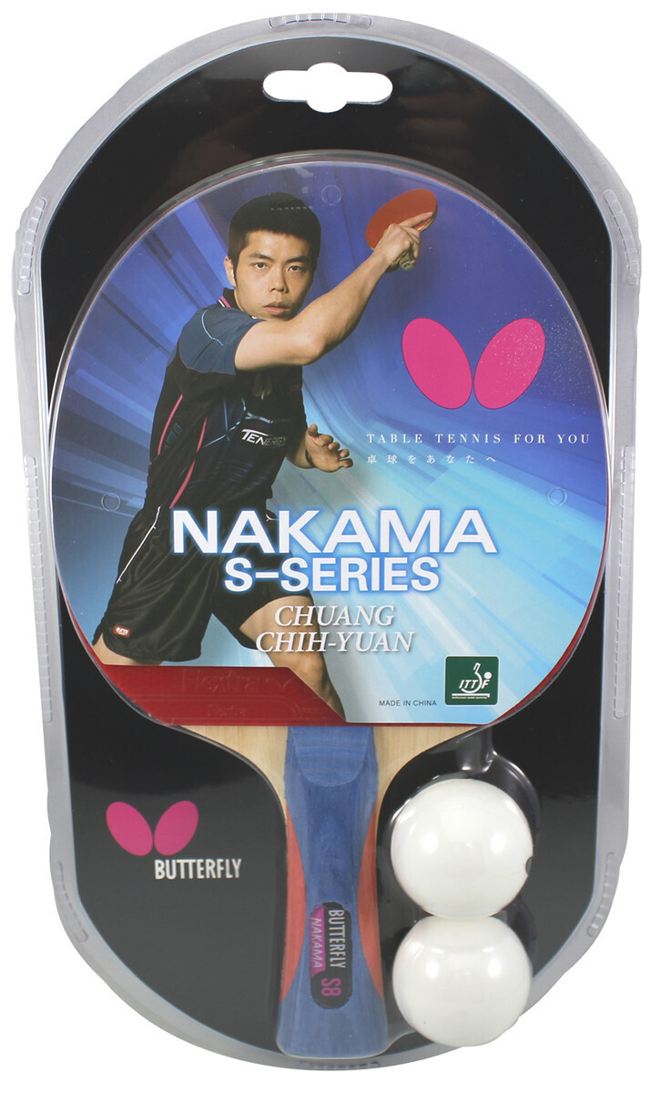 Butterfly Nakama S-8 table tennis paddle