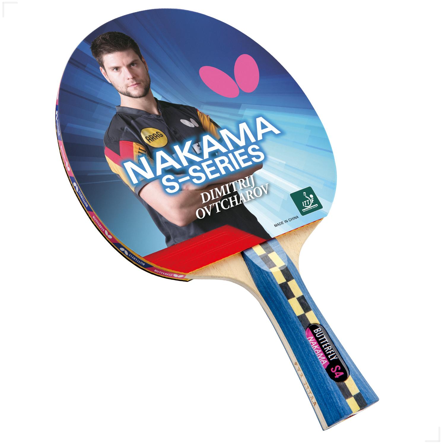 Butterfly Nakama S-4 table tennis paddle