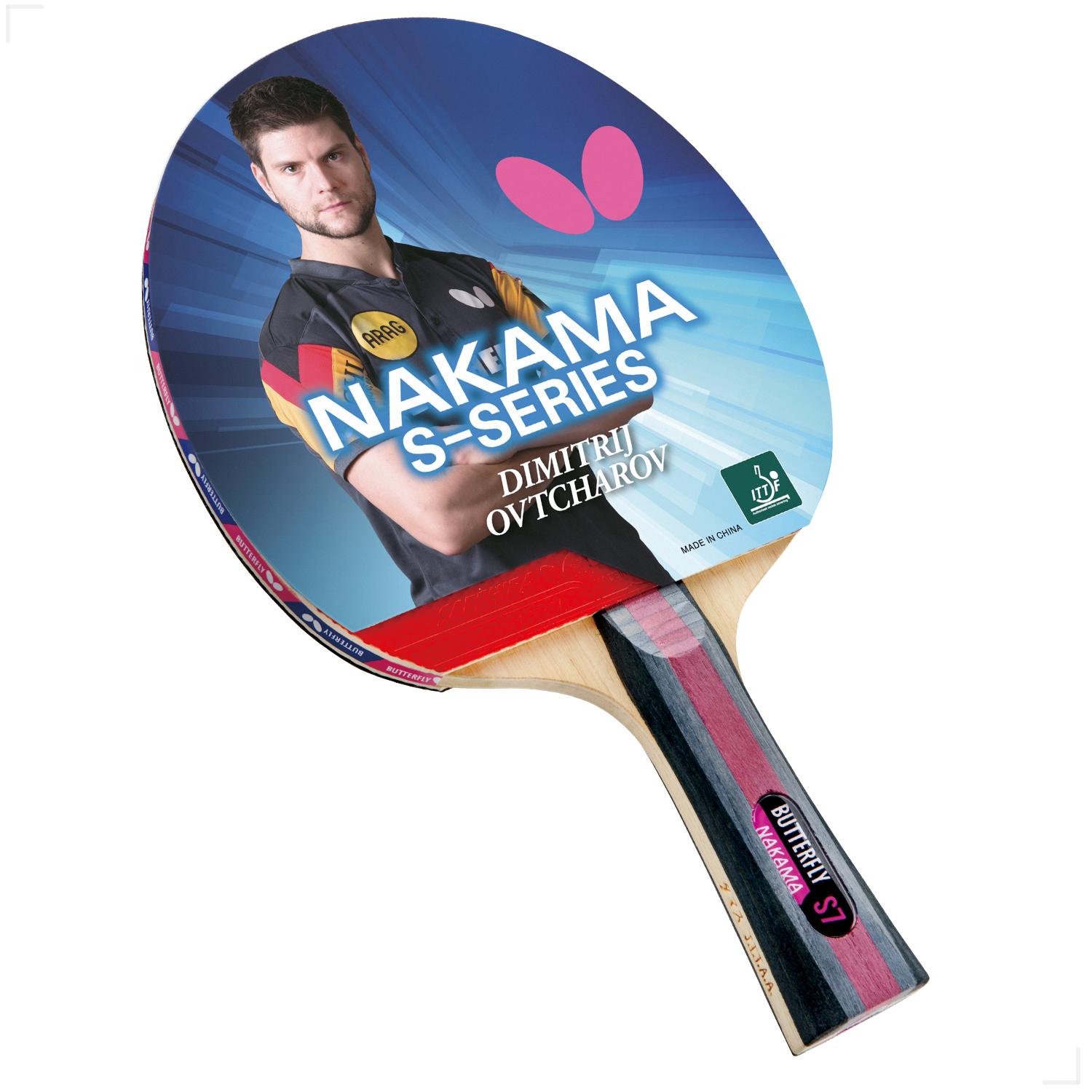 Butterfly Nakama S-7 table tennis paddle