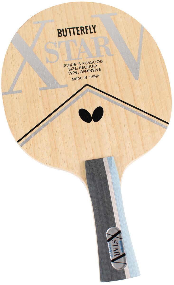 Butterfly Xstar V table tennis paddle