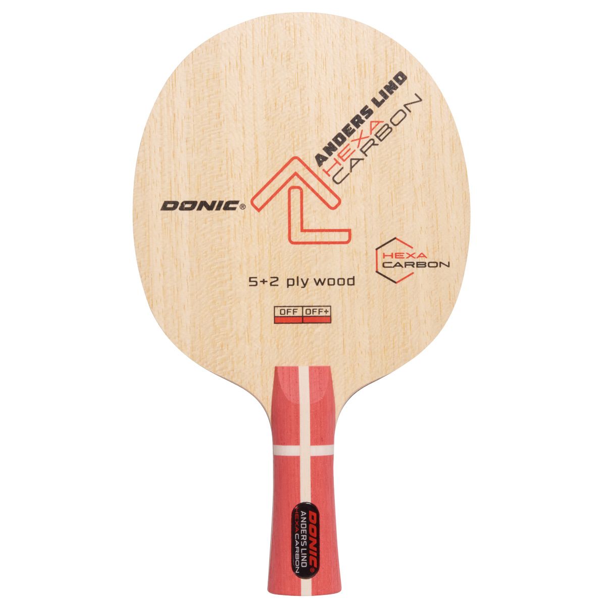 Donic Anders Lind Hexa Carbon table tennis paddle, photo 2