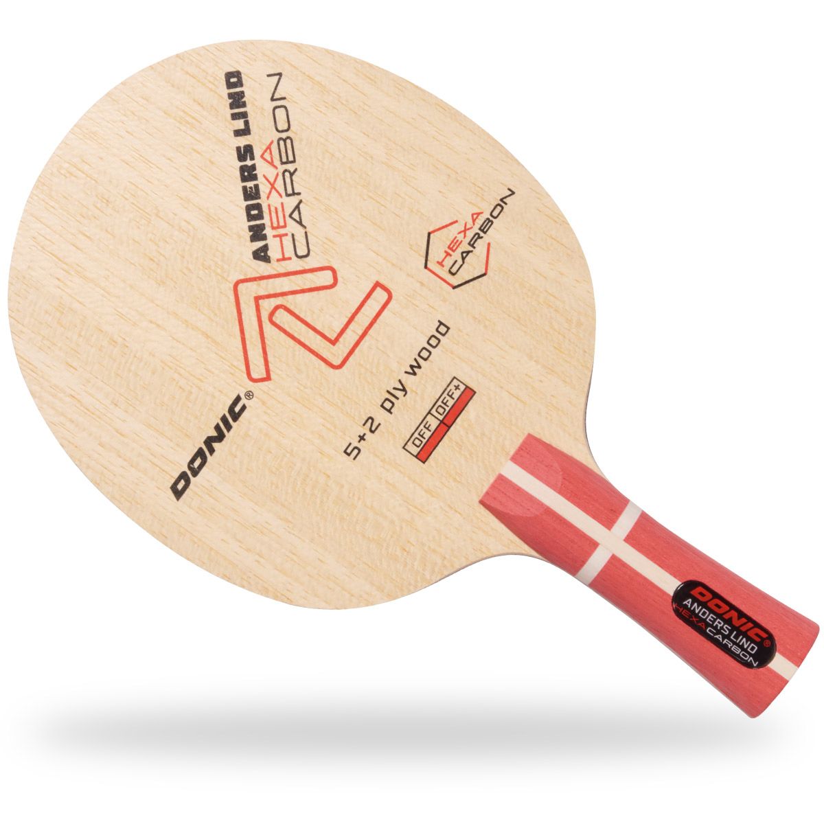 Donic Anders Lind Hexa Carbon table tennis paddle