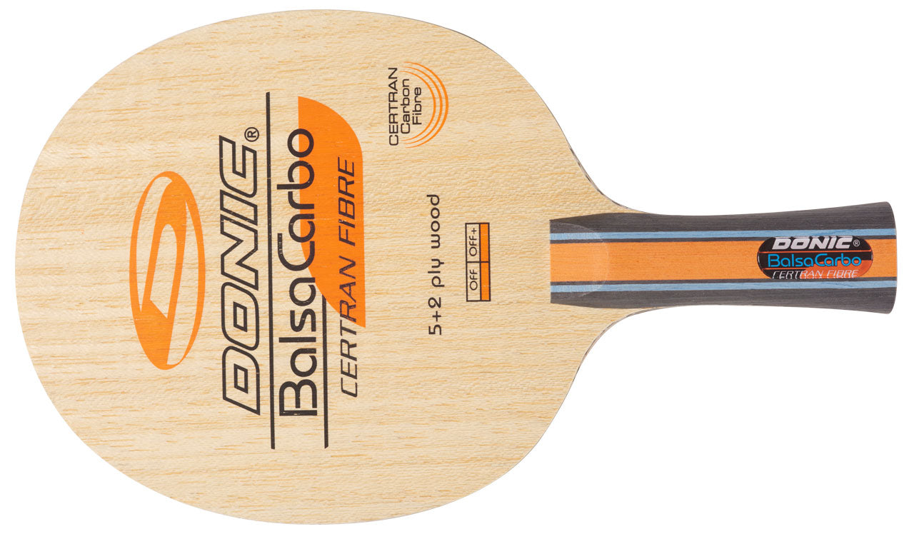 Raquete de tênis de mesa Donic Balsa Carbo Certran Fibre, foto 2