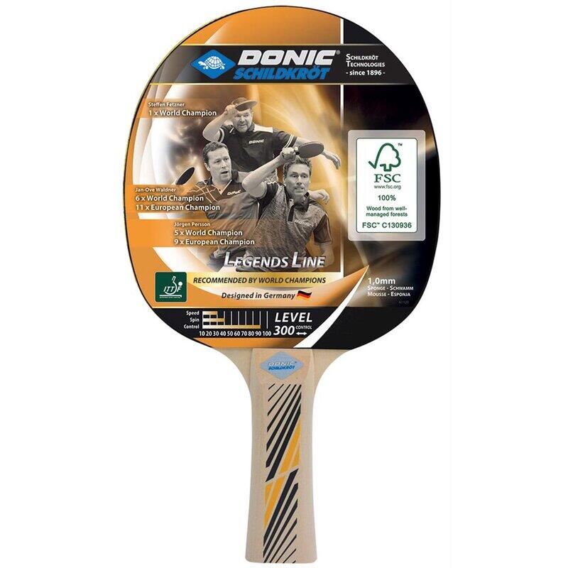 Donic Legends 300 FSC table tennis paddle
