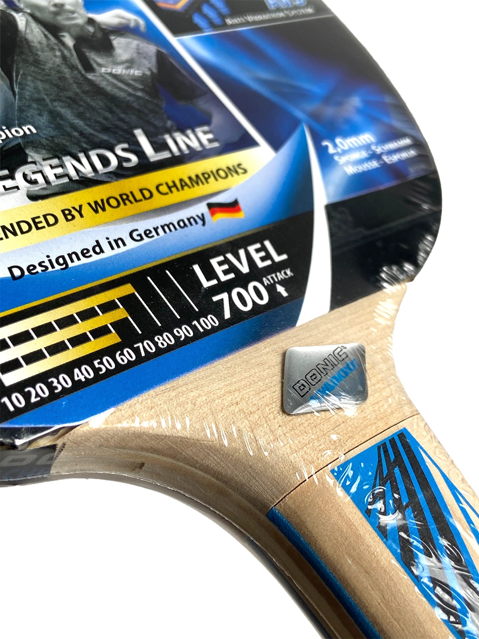 Raquete de tênis de mesa Donic Legends 700 FSC, foto 2