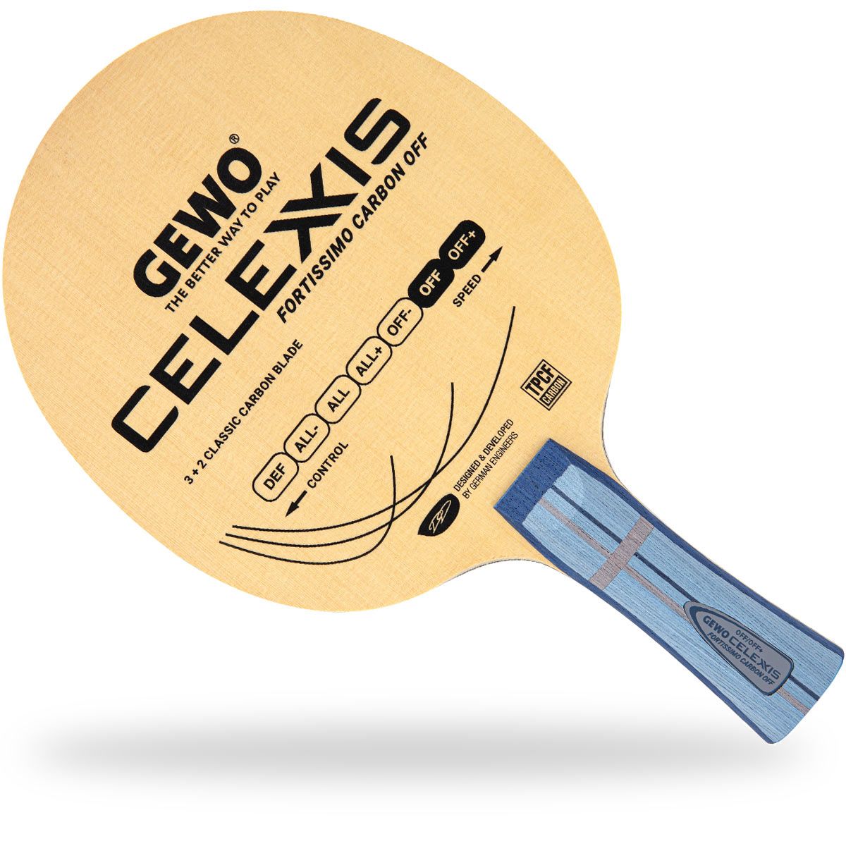 Gewo Celexxis Fortissimo Carbon OFF table tennis paddle