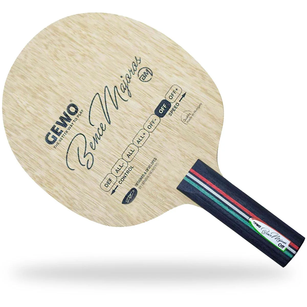 Gewo Bence Majoros OFF table tennis paddle, photo 2