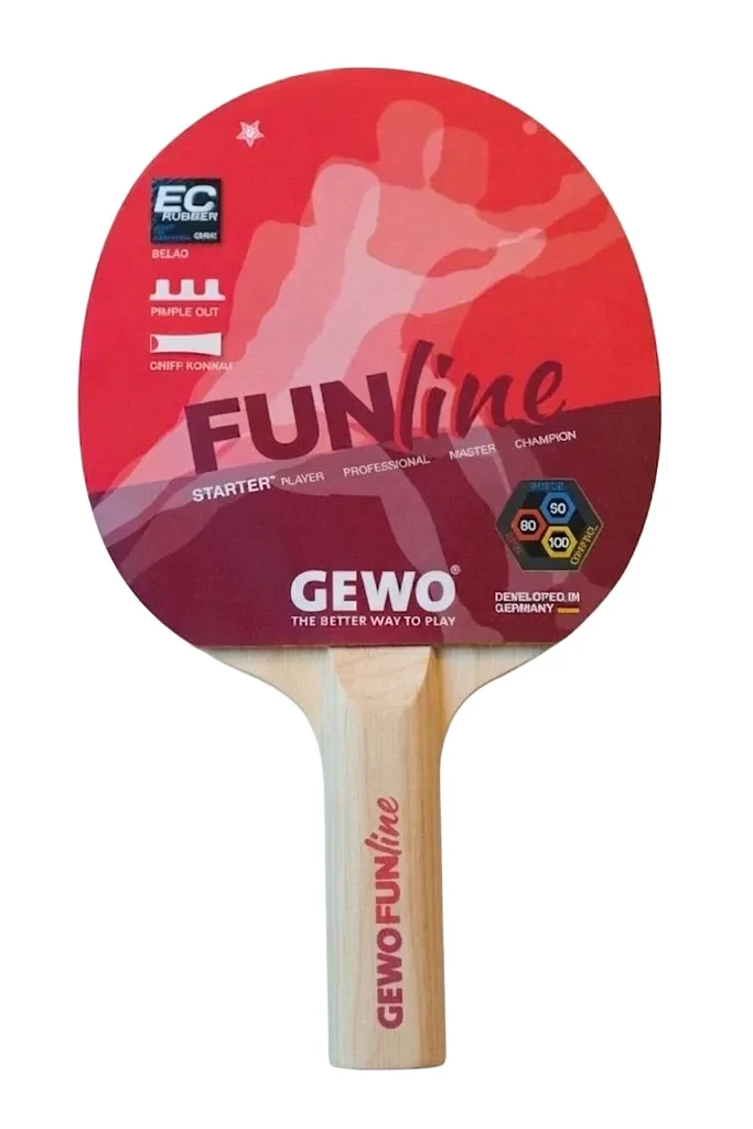 Raquete de tênis de mesa Gewo Funline Hard Bat