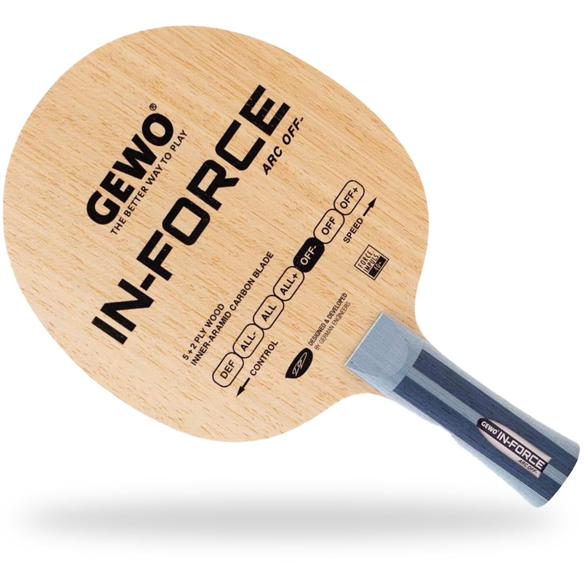 Raquete de tênis de mesa Gewo In-Force Arc OFF-
