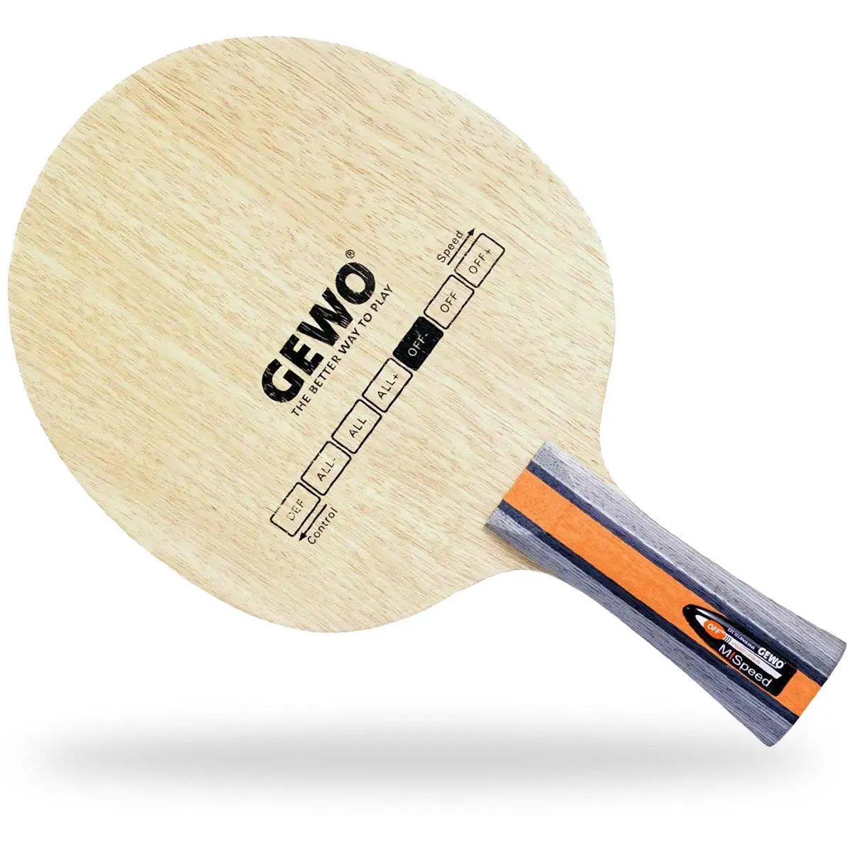 Gewo Hybrid Carbon M/Speed OFF- table tennis paddle