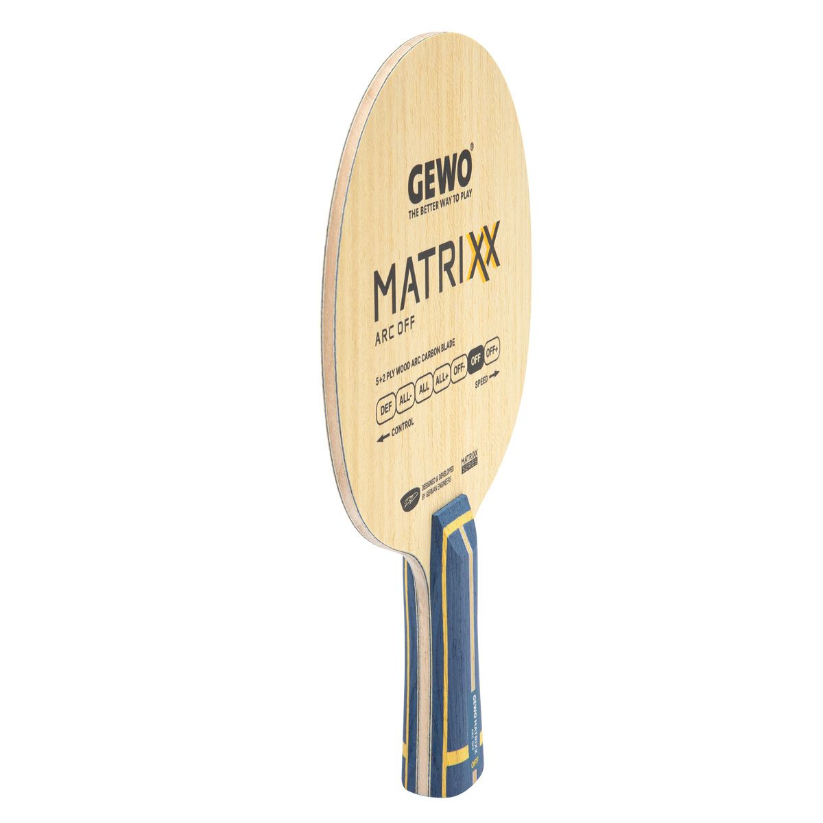 Raquete de tênis de mesa Gewo Matrixx ARC OFF, foto 2