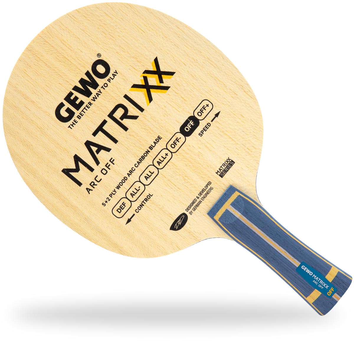 Gewo Matrixx ARC OFF table tennis paddle