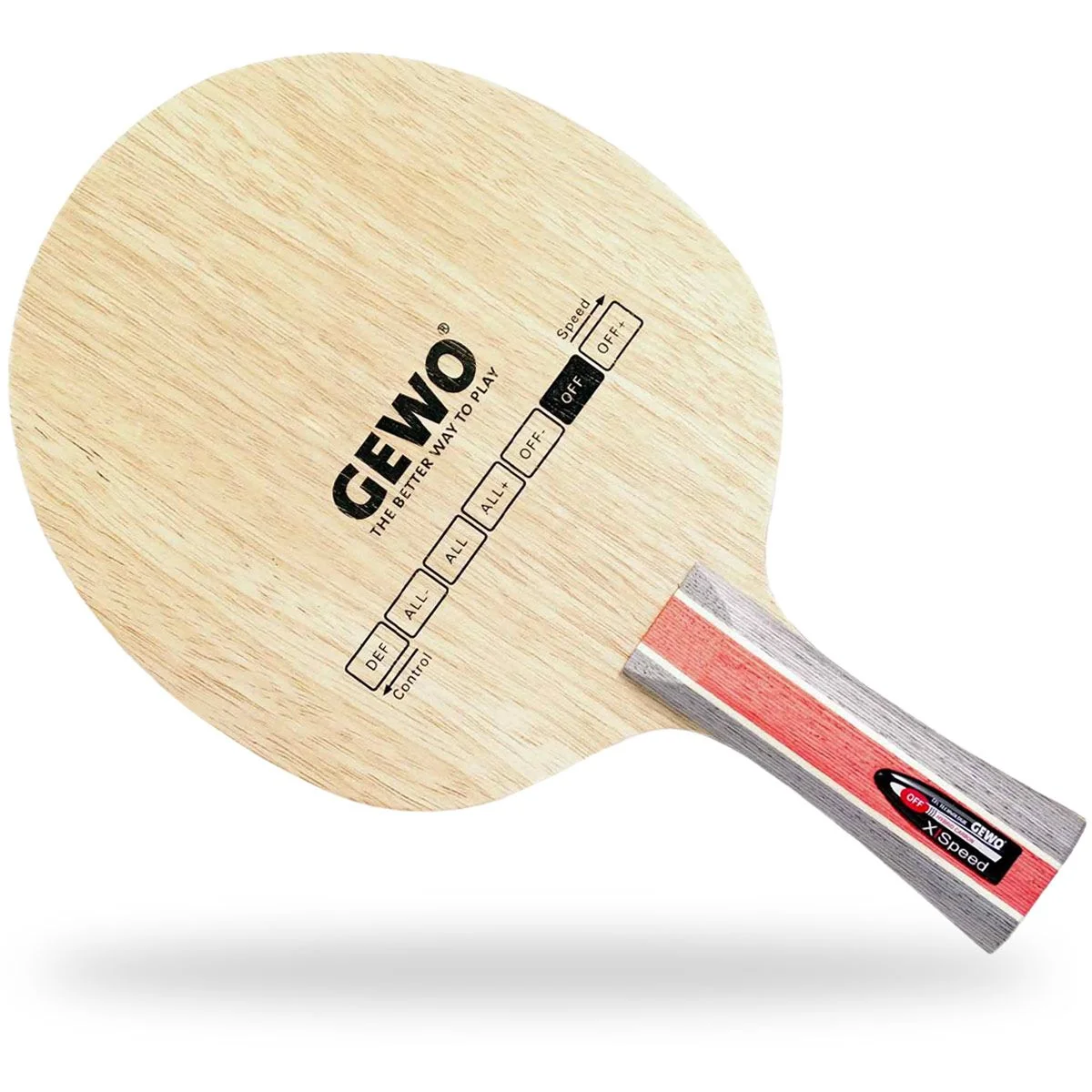 Gewo Hybrid Carbon X/Speed OFF table tennis paddle