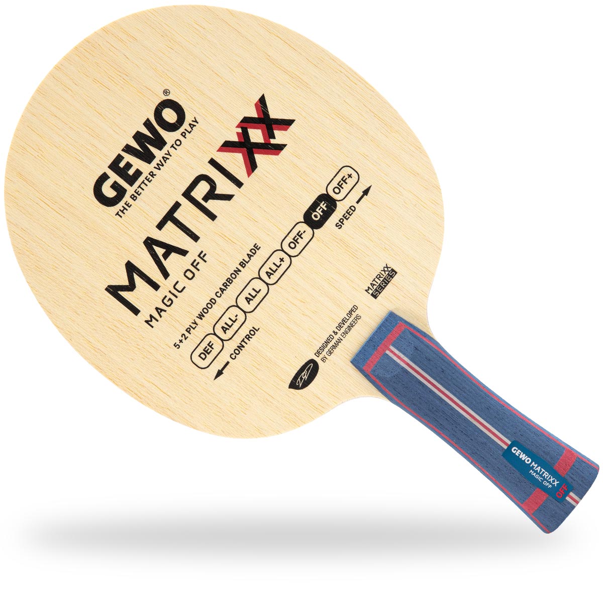 Gewo Matrixx Magic OFF table tennis paddle