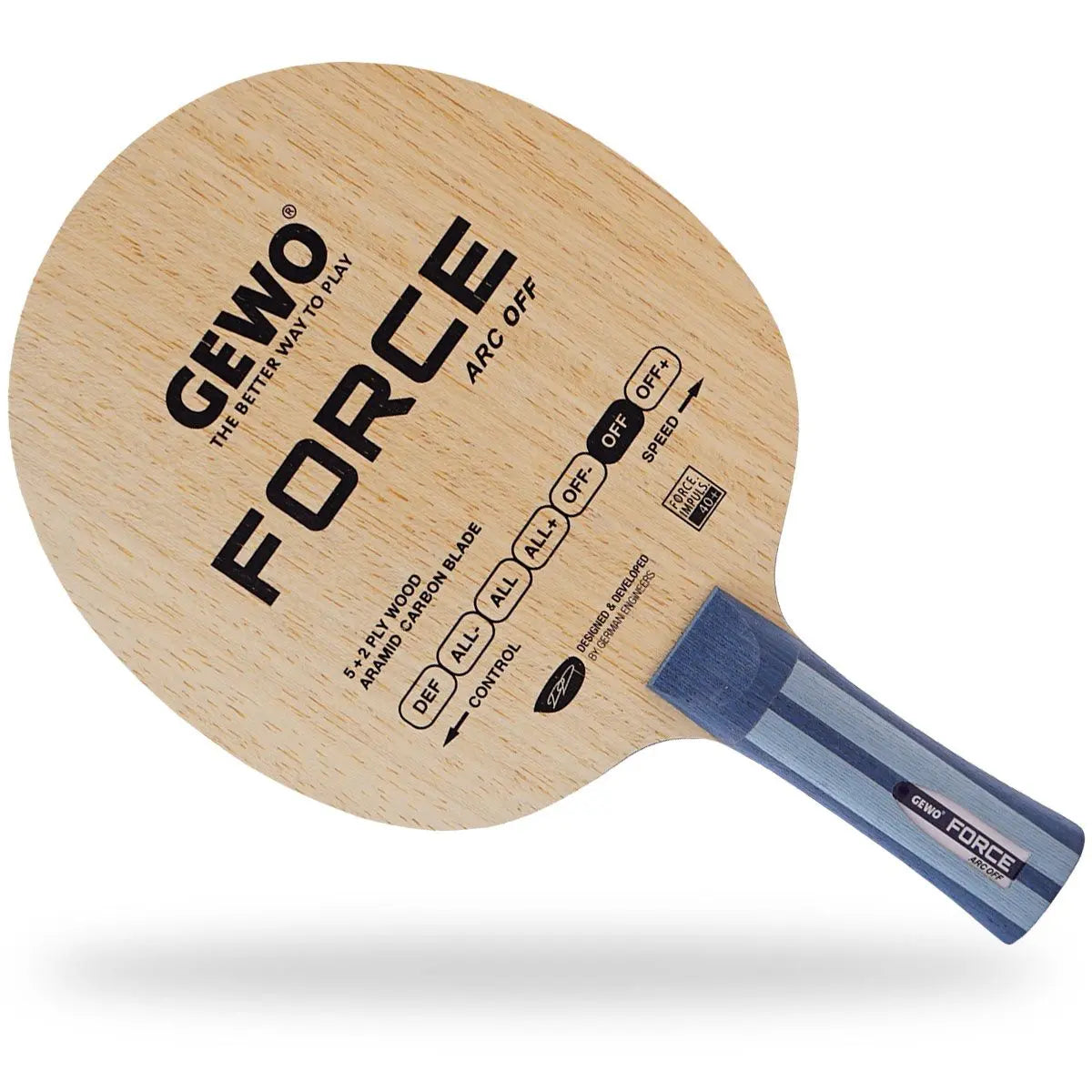 Gewo Force ARC OFF table tennis paddle