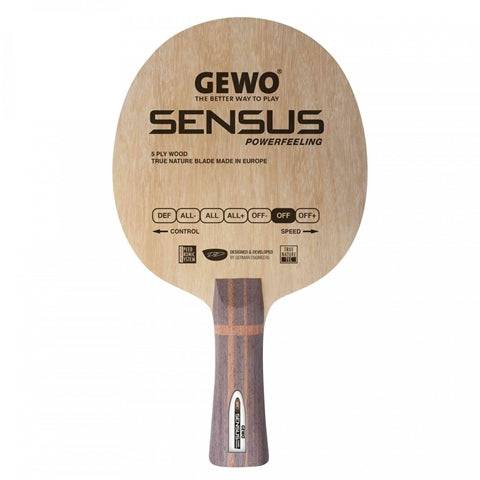 Gewo Sensus Powerfeeling table tennis paddle
